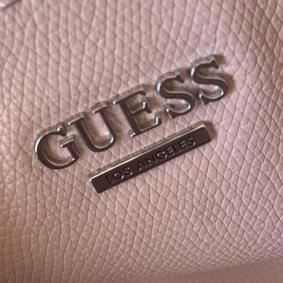 Guess Blush Pink Crossbody Chain Strap - Camera Bag - Picture 3 of 6